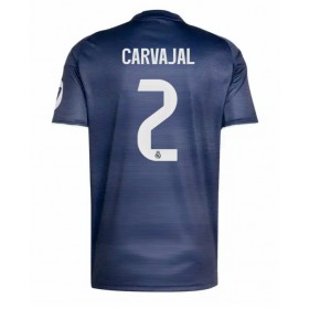 Pánské fotbalový oblečení Real Madrid Daniel Carvajal #2 Venkovní košile 2025-26 Krátkým Rukávem